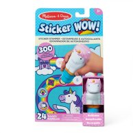 Набор для творчества Melissa and Doug Блокнот и штамп с наклейками Единорог SM93205/6074898