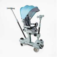 Детский трехколесный самокат 5в1 Skyper с родительской ручкой BL-61020