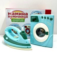 Набор функциональной бытовой техники Limo Toy Стиральная машина и утюг, бирюзовый LS8233Q