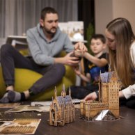 3D Пазл CubicFun Большой зал Хогвартса Harry Potter, 187 деталей DS1011h