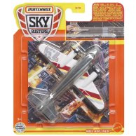 Игровой набор Mattel Самолет с ковриком для игры Matchbox в ассорт. HHT34