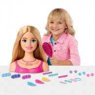 Кукла-манекен для причесок Mattel Барби Классика Barbie с аксессуарами HMD88