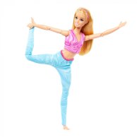 Кукла Mattel Барби Barbie Двигайся как я Made to Move Yoga Блондинка HRH27