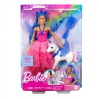 Кукла-аликорн Mattel Барби Удивительный сапфир Дримтопия Barbie HRR16