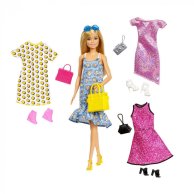 Игровой набор Mattel Барби с нарядами Barbie Fashionistas Flower Chic JCR80
