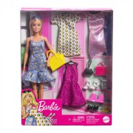 Игровой набор Mattel Барби с нарядами Barbie Fashionistas Flower Chic JCR80