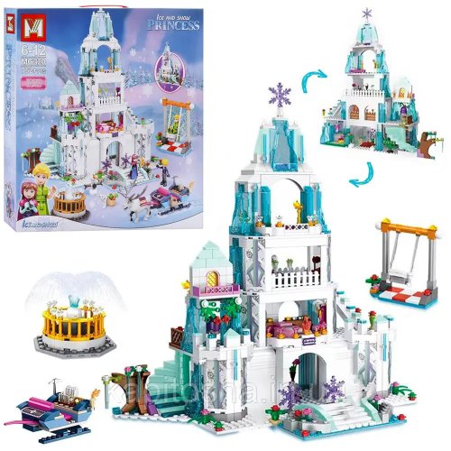 Конструктор MG Замок принцессы Frozen 752 детали MG320