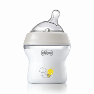 Пластиковая бутылочка Chicco Natural Feeling, медленный поток, 0+, 150 мл 81311.30