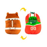 Мягкая игрушка Cats Vs Pickles 2 в 1 Котик и Огурец Спортсмены CVP2200-3