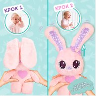 Мягкая игрушка IMC Toys Peekapets Розовый кролик 906778