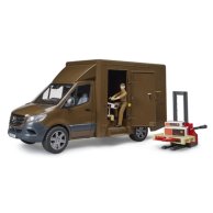 Игрушечный MB Sprinter курьер UPS с фигуркой и аксесс. Bruder 02678