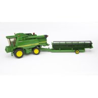 Игрушечный комбайн John Deere Combine harvester T670i Bruder 02132