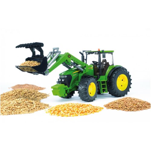 Игрушка Bruder Трактор John Deere 7930 с погрузчиком 03051
