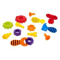Игрушка-конструктор Chicco "Шестерни и станок", 2 в 1 10062.00
