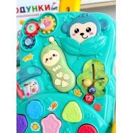 Ходунки-каталка TK Group с игровым центром, голубые, укр озвучка TK 21800