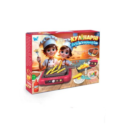 Игровой набор WToys Кулинарные эксперименты фритюр с эффектами и аксессуарами 24229