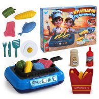 Игровой набор WToys Кулинарные эксперименты фритюр с эффектами и аксессуарами 41446