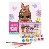 Картина по номерам Ідейка L.O.L. Surprise! HipHop4Lyfe BossBunny, 30х40 см KHO1103