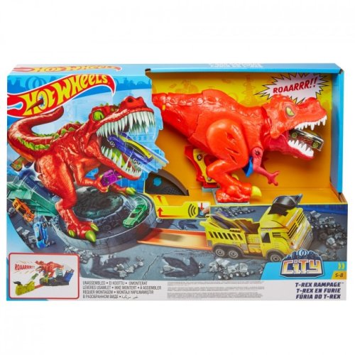 Игровой набор «Лютый Ти-рекс» Hot Wheels