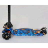 Детский самокат Best Scooter MAXI с подсветкой, черный A25536/779-1334