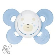 Пустышка Chicco Physio Comfort силиконовая от 2 до 6 месяцев, голубая 74911.21.00