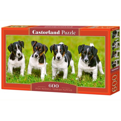 Пазлы Castorland 600 Щенки Джек Рассел