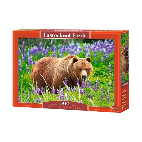Пазлы Castorland 500 эл. Медведь на лугу