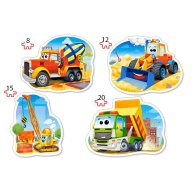 Пазлы Castorland 4х1(8,12,15,20) Транспорт (B-043040)