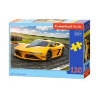 Пазлы Castorland 120 midi эл. Жёлтый спортивный автомобиль (B-13500)