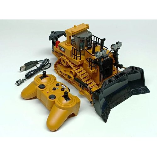 Игрушка на радиоуправлении Shantou Бульдозер, 24 см BC1030