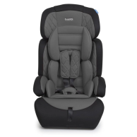 Автокресло Bambi 2 в 1, группа 1-2-3 (9-36 кг), черно-серый M 3546 Gray