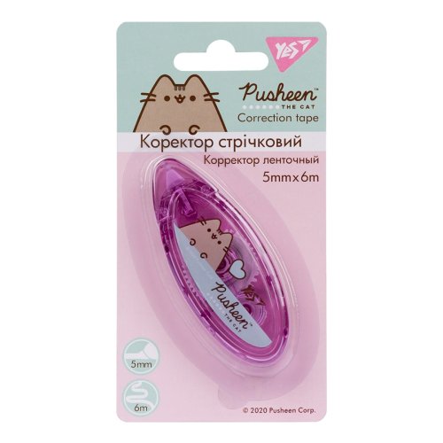 Корректор YES ленточный "Pusheen" (340105)