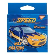 Набор восковых карандашей YES "Speed Car" (590138)