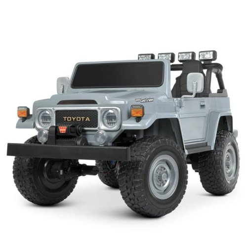 Детский двухместный электромобиль Bambi Джип Toyota Land Cruiser 4WD M 4968EBLR-11 (24V)