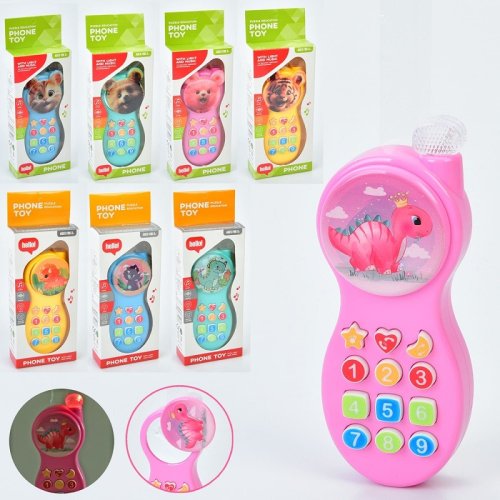 Музыкальная игрушка Телефон с эффектами, в ассортименте 777A-D-888A-D