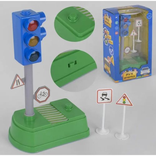 Игрушка TK Group Светофор Движение вперед, с эффектами, в ассортименте UKA-A0115-1/-2