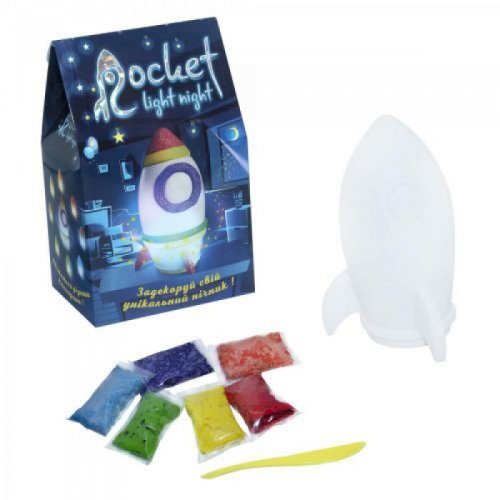Набор для творчества STRATEG 30709 "Rocket light night"