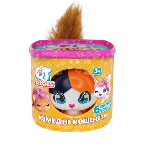 Игровой набор QT Kitties Котенок Олли с аксессуарами 450001-1