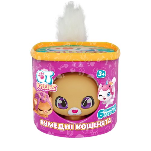 Игровой набор QT Kitties Котенок Дина с аксессуарами 450001-3