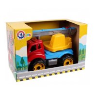 Игрушечная машинка ТехноК Автокран 4555