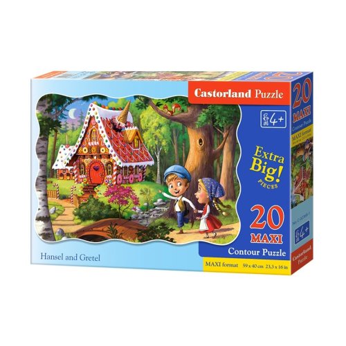 Пазлы Castorland 20maxi эл. Пряничный домик (C-02368)