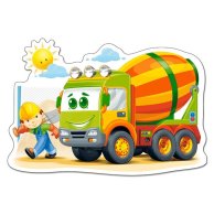 Пазлы Castorland Бетоносмеситель MAXI 12 элементов B-120086