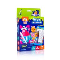 Игра с маркером "Пиши и вытирай. Монстрики" (VT5010-18)