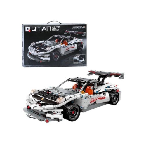 Конструктор Qman Спортивная машина Porsche, 798 деталей 91008