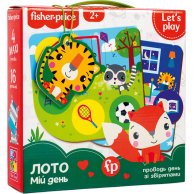 Настольная игра Vladi Toys Fisher Price. Лото. Мой день, укр VT2910-02