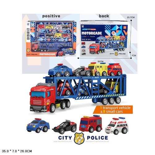Трейлер инерц.  City Police (278-42)