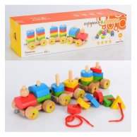 Деревянная игрушка Паровозик (Д163)