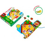 Игра-шнуровка с липучками Vlady Toys (VT5303-09/13)