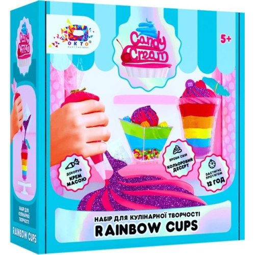 Candy Cream  Rainbow cups набор для лепки (75003)