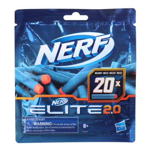 Набор патронов Hasbro для Nerf Elite 2.0, Нерф Элит 2.0, 20 штук F0040